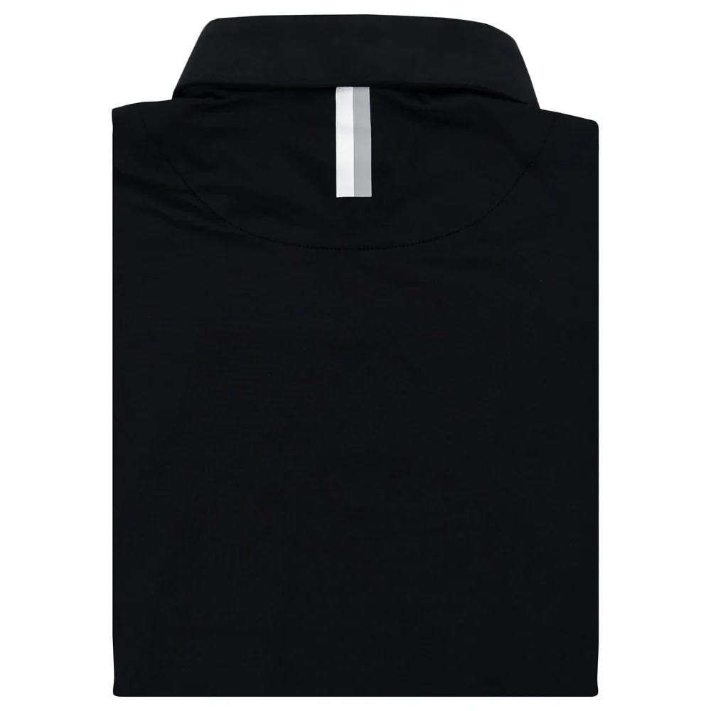 Solid Men's Long Sleeve Performance Polo