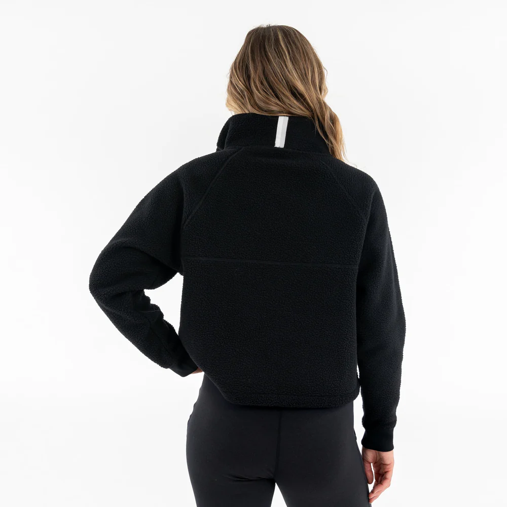 Rivanna Fleece Pullover Women's Rivanna Fleece Pullover Midnight Black