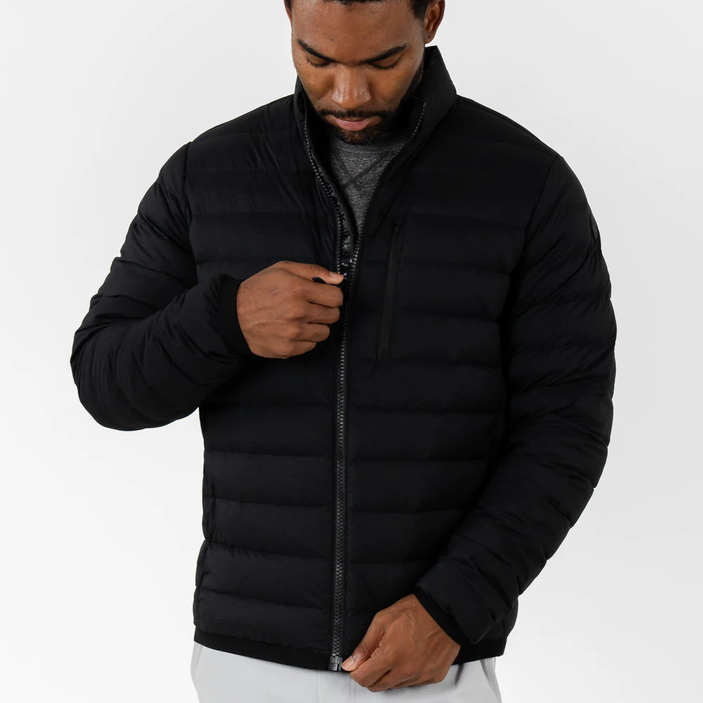 Glide Down Jacket Men's Glide Down Jacket Midnight Black