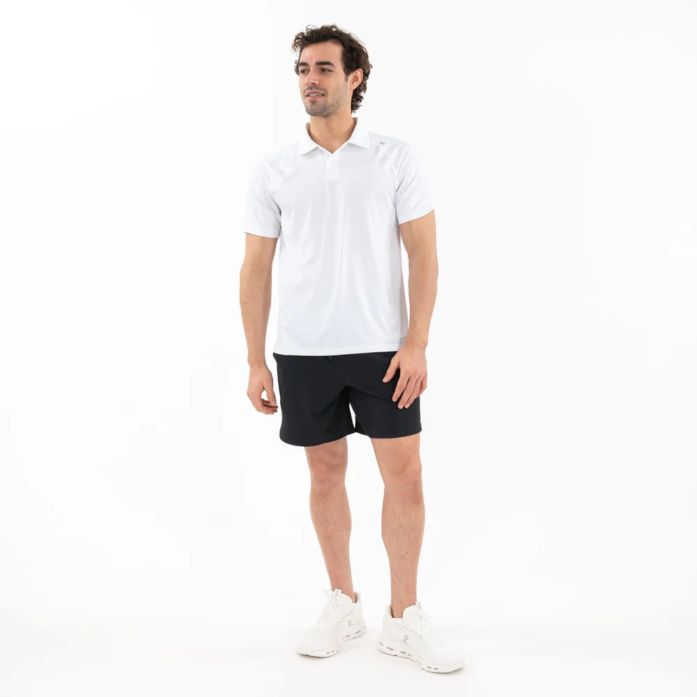 Blitz Tech Polo Men's Short Sleeve Blitz Tech Polo White 6 Blitz Tech Polo Men's Short Sleeve Blitz Tech Polo White