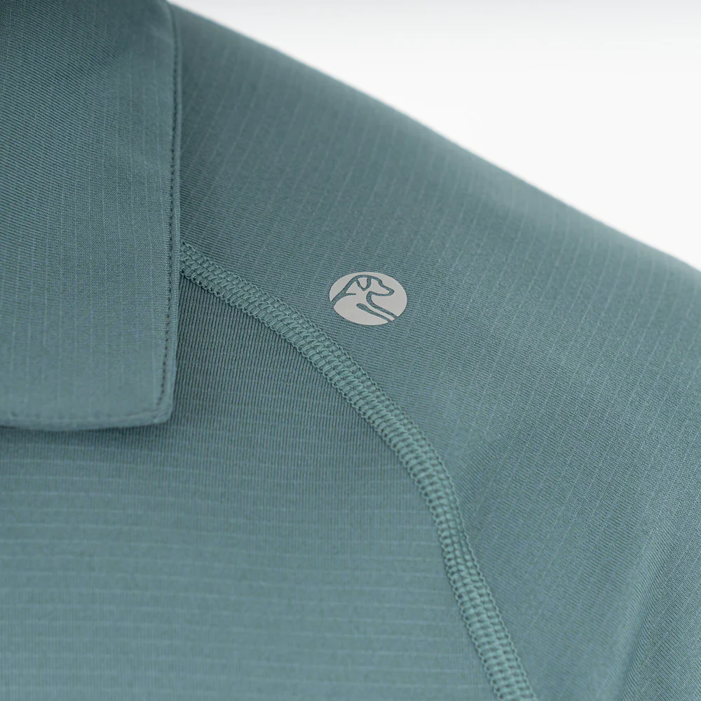 Blitz Tech Polo Men's Short Sleeve Blitz Tech Polo Heather - Jungle Green/Dusty Pine 3 Blitz Tech Polo Men's Short Sleeve Blitz Tech Polo Heather - Jungle Green/Dusty Pine