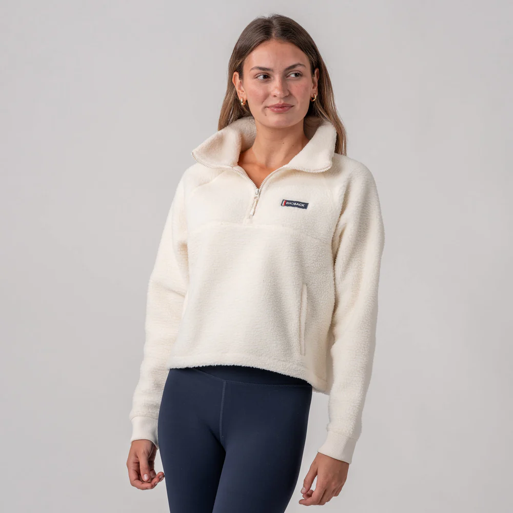 Rivanna Fleece Pullover Women's Rivanna Fleece Pullover Ivory