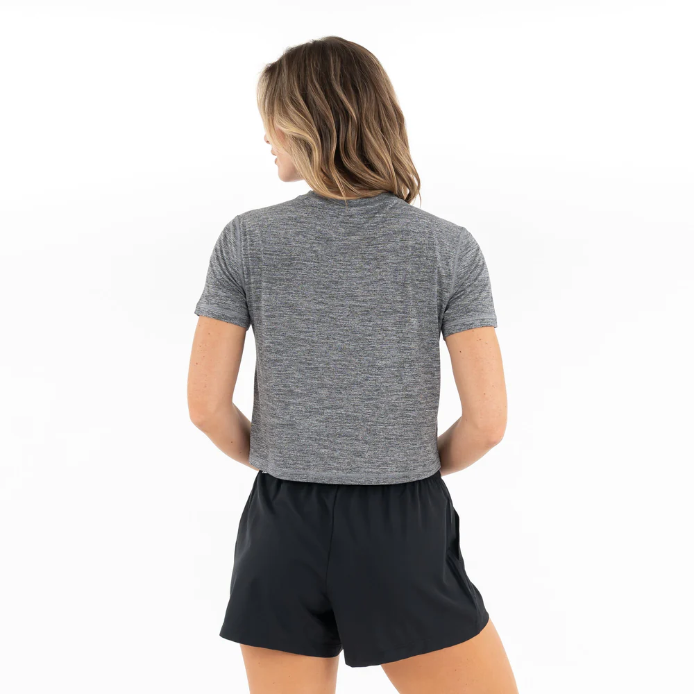 Drift Performance Crop Tee Women's Short Sleeve Drift Crop Performance Tee