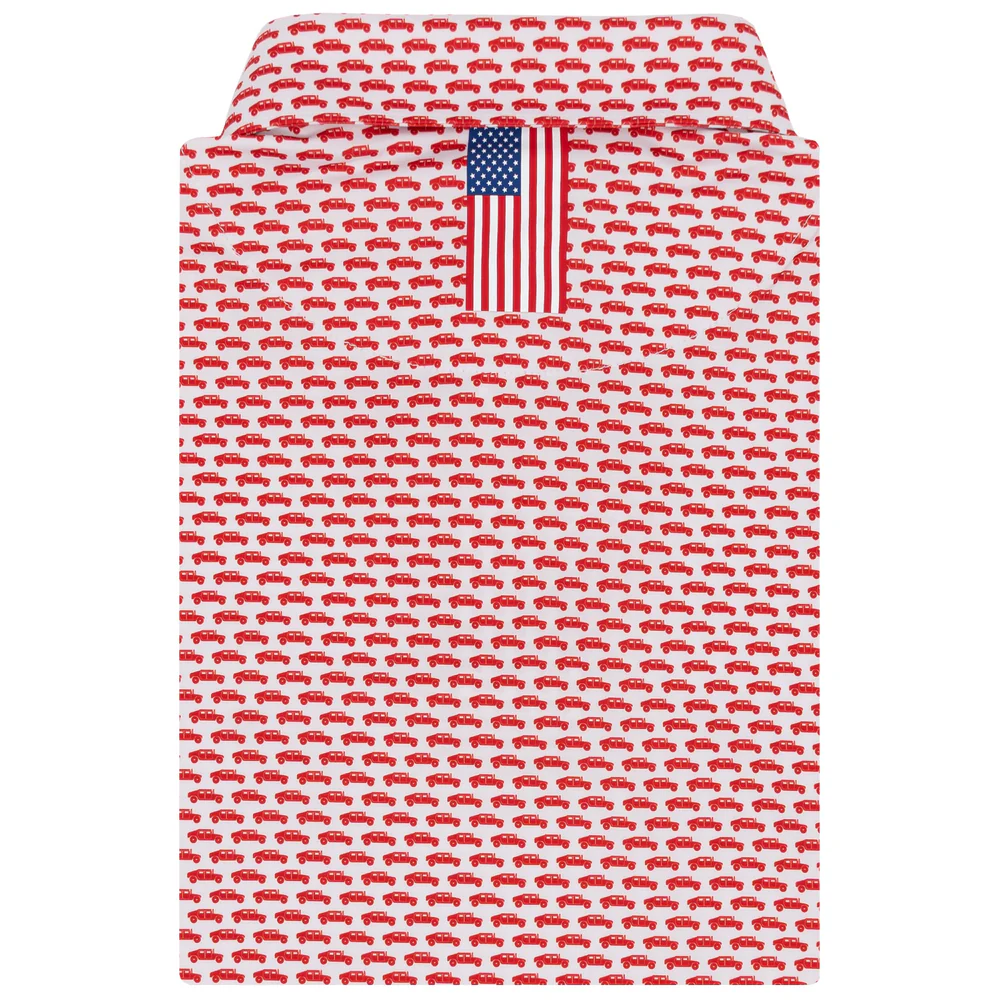 The Fire Team 2.0 Men's Short Sleeve Performance Polo White
