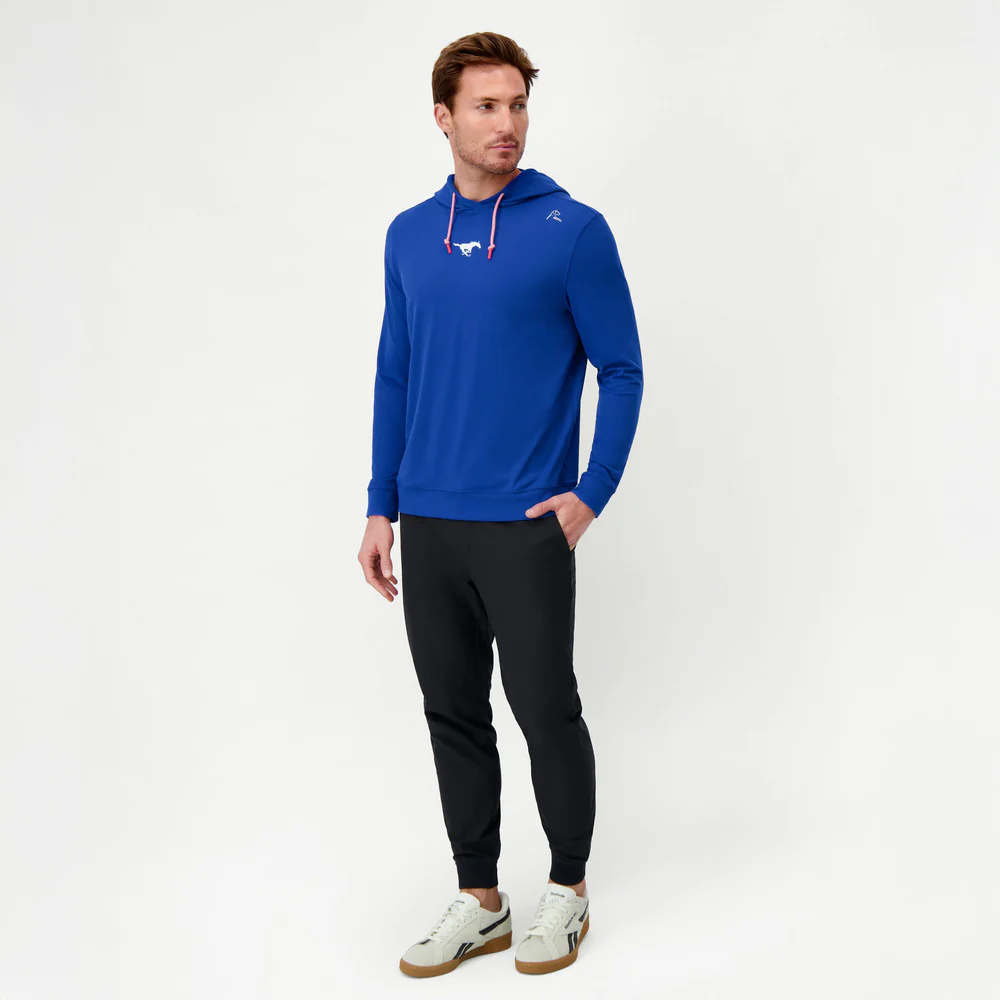 Hesi Collegiate Hoodie - SMU Men's Hesi Collegiate Hoodie Ocean Blue 3 Hesi Collegiate Hoodie - SMU Men's Hesi Collegiate Hoodie Ocean Blue