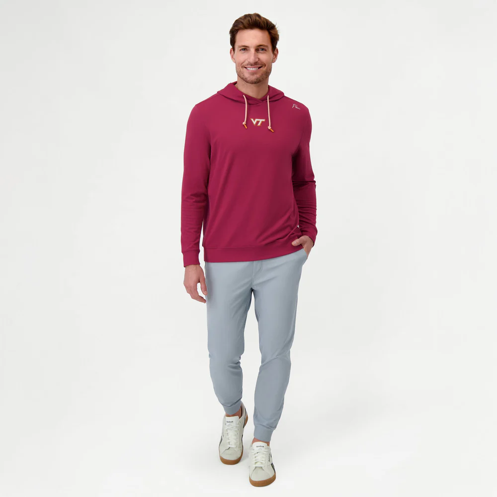 Hesi Collegiate Hoodie - Virginia Tech Men's Hesi Collegiate Hoodie Dark Maroon 3 Hesi Collegiate Hoodie - Virginia Tech Men's Hesi Collegiate Hoodie Dark Maroon