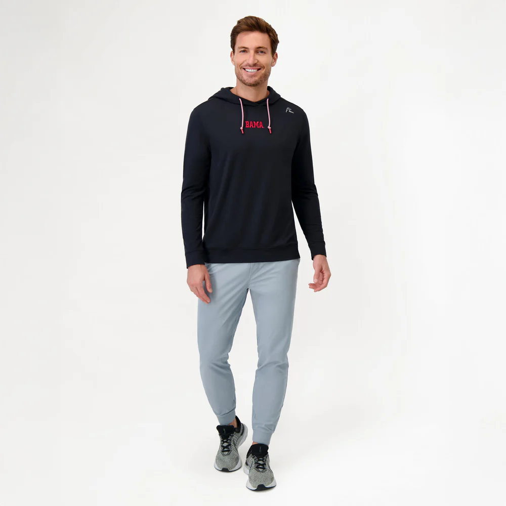 Hesi Collegiate Hoodie - Alabama Men's Hesi Collegiate Hoodie Black