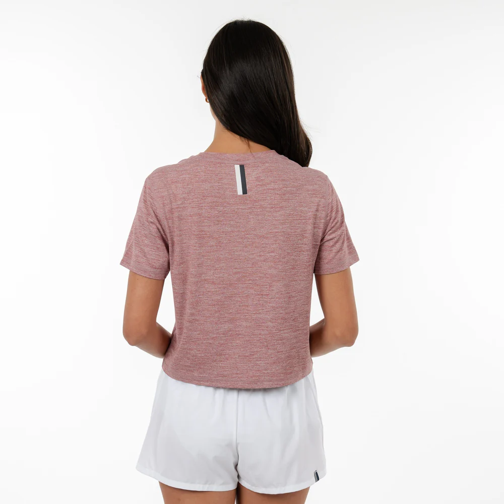 Drift Performance Crop Tee Women's Short Sleeve Drift Crop Performance Tee
