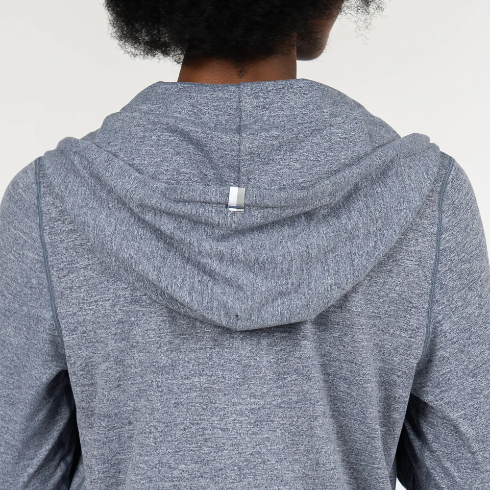 Tempo Performance Full-Zip Hoodie Women's Tempo Performance Full-Zip Hoodie Heather - Steel Grey
