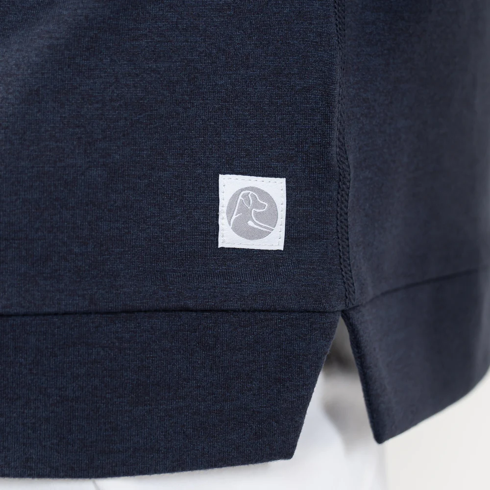 Tempo Performance Full-Zip Hoodie Women's Tempo Performance Full-Zip Hoodie Heather - Fleet Navy