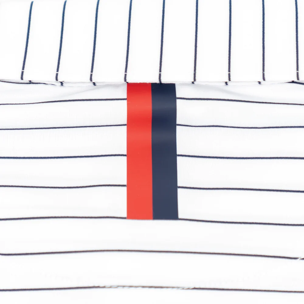 The Captain Stripe Men's Short Sleeve Performance Polo 3 The Captain Stripe Men's Short Sleeve Performance Polo