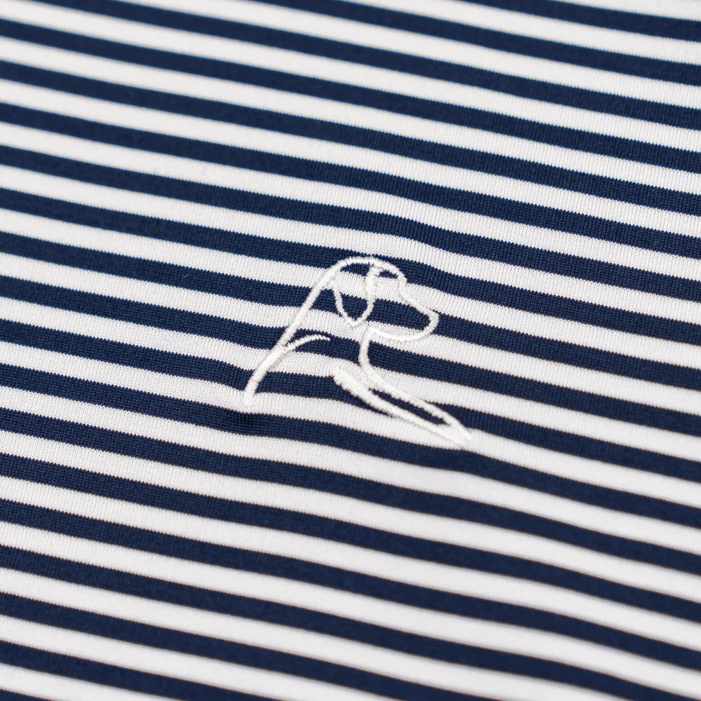 The Birdie Stripe Men's Short Sleeve Performance Polo